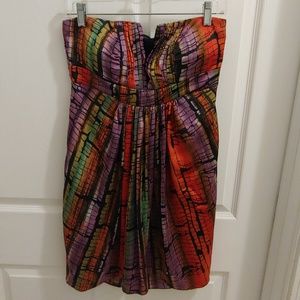 Clearout sale. New condition BCBG strapless dress